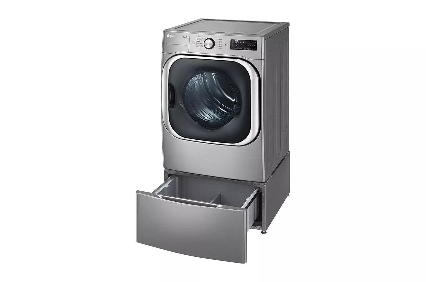 Lg DLEX8980V 9.0 cu. ft. Mega Capacity Smart Wi-Fi Enabled Front Load Electric Dryer with TurboSteam™ and Built-In Intelligence