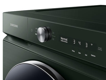 Samsung WF53BB8900AG Bespoke 5.3 cu. ft. Ultra Capacity Front Load Washer with AI OptiWash™ and Auto Dispense in Forest Green
