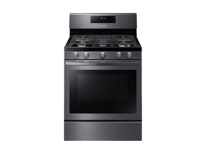 Samsung NX58T7511SG 5.8 cu. ft. Freestanding Gas Range with Air Fry and Convection in Black Stainless Steel