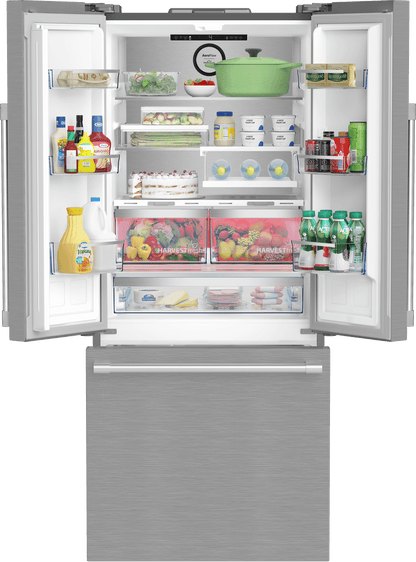 Beko BFFD30216SSIM 30" French Door Refrigerator