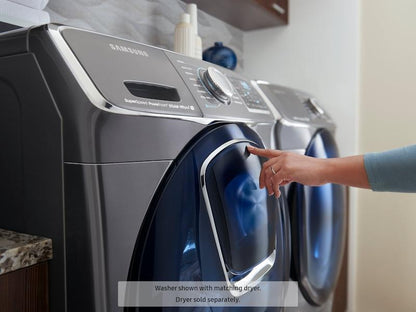 Samsung WF45K6500AV 4.5 cu. ft. Smart Front Load Washer with AddWash™ in Black Stainless Steel