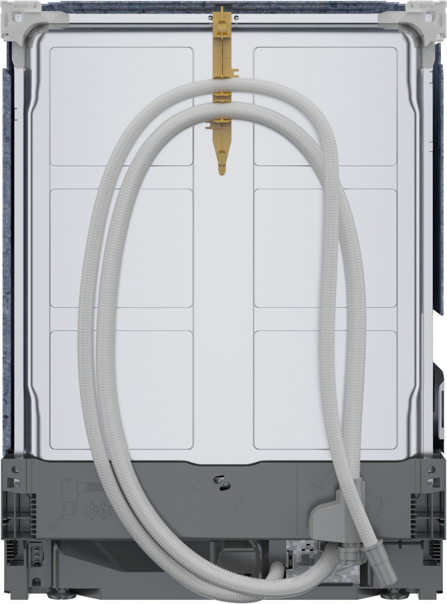Bosch SGE53C55UC 300 Series, built-under dishwasher, 24'', Brushed steel anti-fingerprint