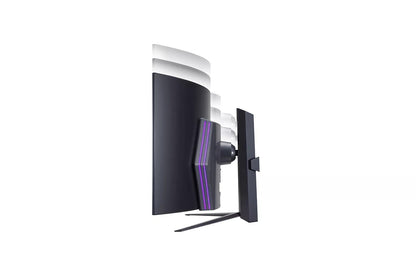 45GR95QEB LG UltraGear™ 45 Inch OLED Curved Gaming Monitor WQHD 1440P with 240Hz Refresh Rate 0.03ms Response Time - 45GR95QE-B