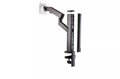 EG800BW LG Ergo Stand - Desk Mount, Adjustable Monitor Arm with Full Motion (White Mounting Plate)