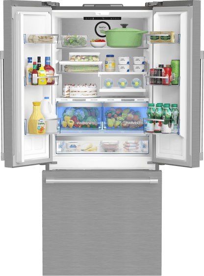 Beko BFFD30216SSIM 30" French Door Refrigerator