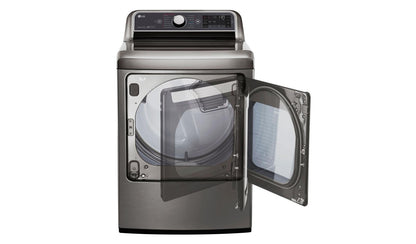 Lg DLEX7600VE 7.3 cu. ft. Ultra Large Capacity TurboSteam™ Electric Dryer with EasyLoad™ Door
