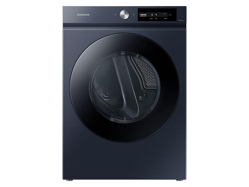 Samsung DVE46BB6700DA3 Bespoke 7.5 cu. ft. Large Capacity Electric Dryer with Super Speed Dry and AI Smart Dial in Brushed Navy