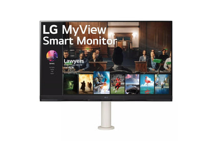 Lg 32SQ780SW 32 Inch 4K UHD Smart Monitor with webOS and Ergo Stand