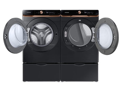Samsung DVE46BG6500V 7.5 cu. ft. AI Smart Dial Electric Dryer with Super Speed Dry and MultiControl™ in Brushed Black