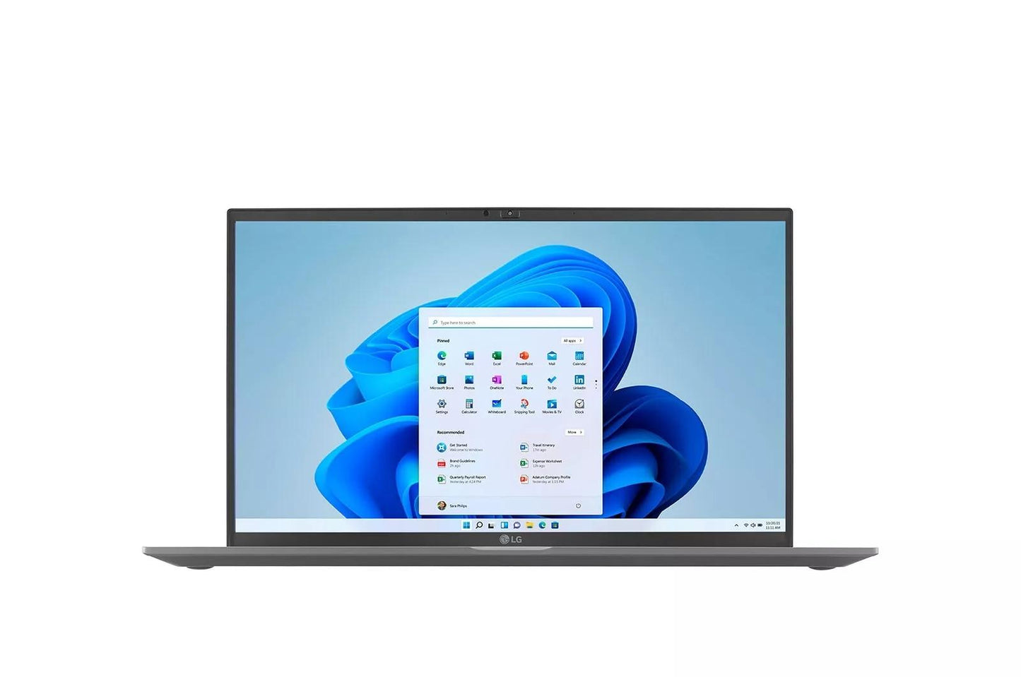 15Z90QPAAC6U1 LG gram 15 Inch Lightweight Laptop powered by Intel® Core™ i5, Windows 11 Home, 16GB RAM, 512GB SSD, Gray