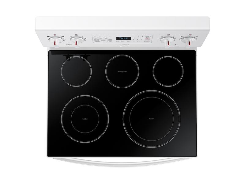 Samsung NE59T4321SW 5.9 cu. ft. Freestanding Electric Range with Convection in White