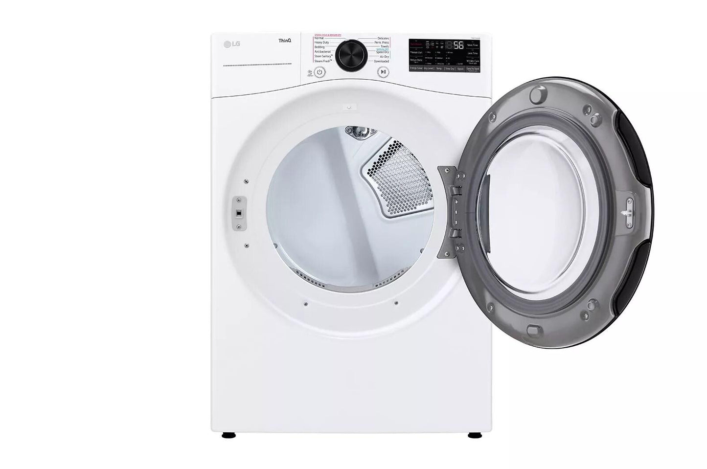 Lg DLGX4081W 7.4 cu. ft. Ultra Large Capacity Smart Front Load ENERGY STAR Gas Dryer with Sensor Dry & Steam Technology