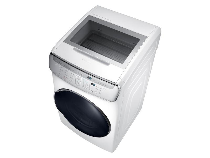 Samsung DVE60M9900W 7.5 cu. ft. Smart Electric Dryer with FlexDry™ in White