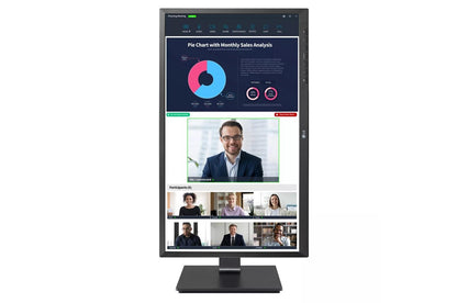 Lg 24MP750CB 24 Inch FHD IPS USB Type-C™ Monitor with Built-in Full HD Webcam & Mic