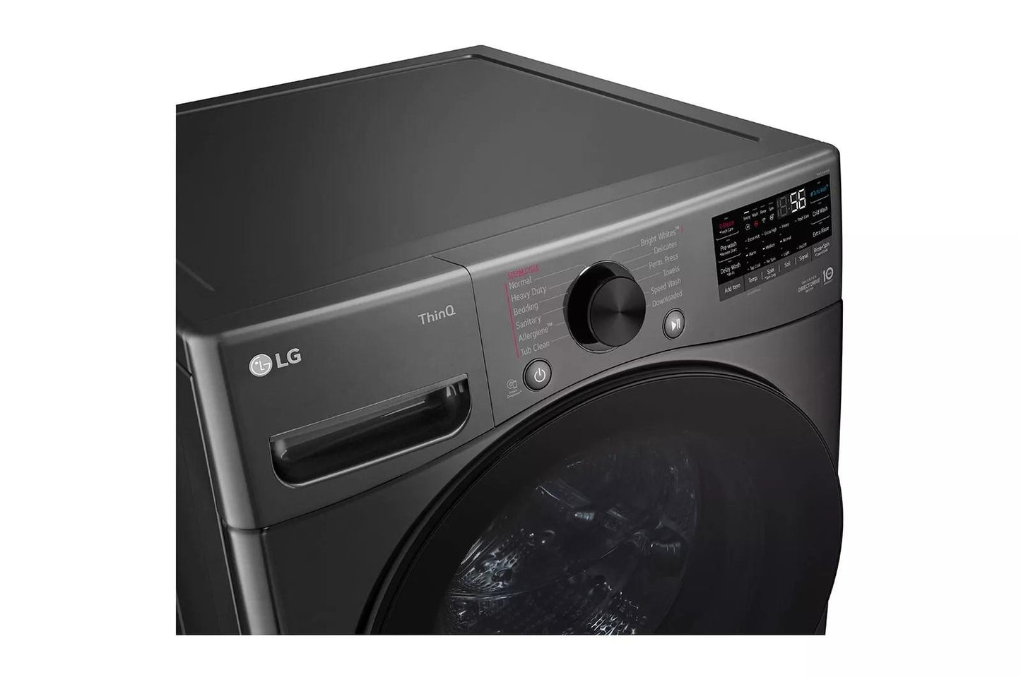 Lg WM4080HBA 4.5 cu. ft. Ultra Large Capacity Smart Front Load ENERGY STAR Washer with TurboWash® 360(degree) and AI DD®
