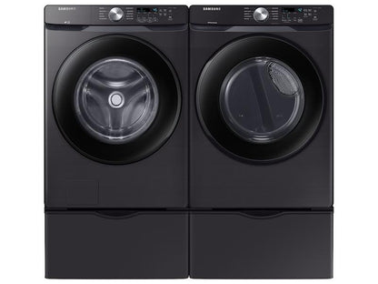 Samsung WF45T6000AV 4.5 cu. ft. Front Load Washer with Vibration Reduction Technology+ in Brushed Black