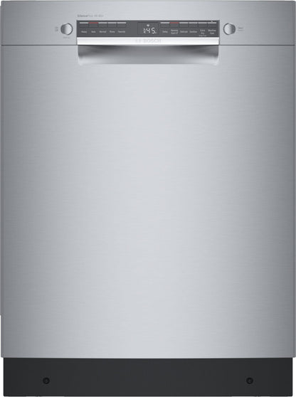 Bosch SGE53C55UC 300 Series, built-under dishwasher, 24'', Brushed steel anti-fingerprint