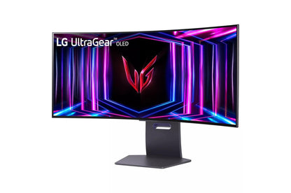 Lg 34GS95QEB 34 Inch UltraGear™ OLED WQHD 1440P 240Hz 0.03ms G-Sync Compatible 800R Curved Gaming Monitor - 34GS95QE-B