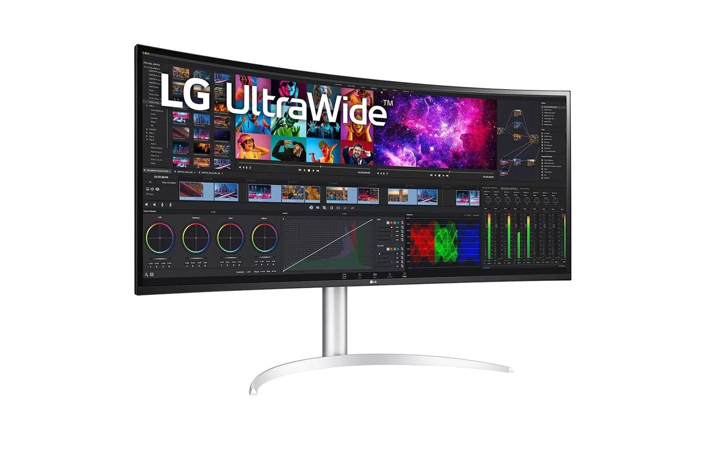 Lg 40WP95CW 40 Inch Curved UltraWide® 5K2K Nano IPS Monitor with Thunderbolt™ 4 Connectivity
