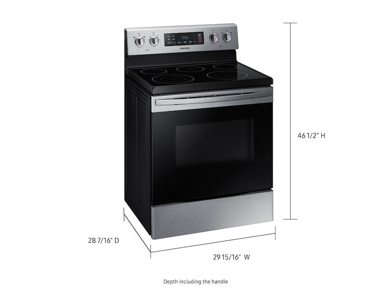Samsung NE59T4311SS 5.9 cu.ft. Freestanding Electric Range in Stainless Steel