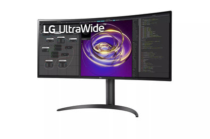 Lg 34WP85CN 34 Inch Curved UltraWide™ QHD IPS HDR Monitor with USB Type C