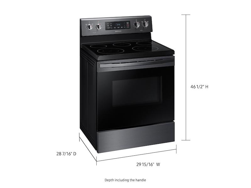 Samsung NE59T4311SG 5.9 cu.ft. Freestanding Electric Range in Black Stainless Steel