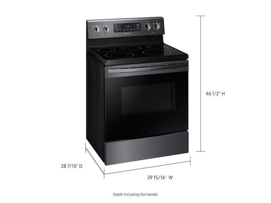 Samsung NE59T4311SG 5.9 cu.ft. Freestanding Electric Range in Black Stainless Steel