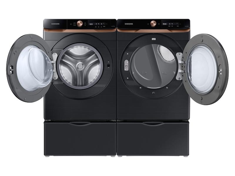 Samsung 7.5 cu. ft. AI Smart Dial Gas Dryer with Super Speed Dry and MultiControl™ in Brushed Black