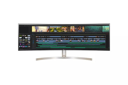 49WL95CW LG 49WL95C-W 49 Inch 32:9 UltraWide Dual QHD IPS Curved LED Monitor with HDR 10