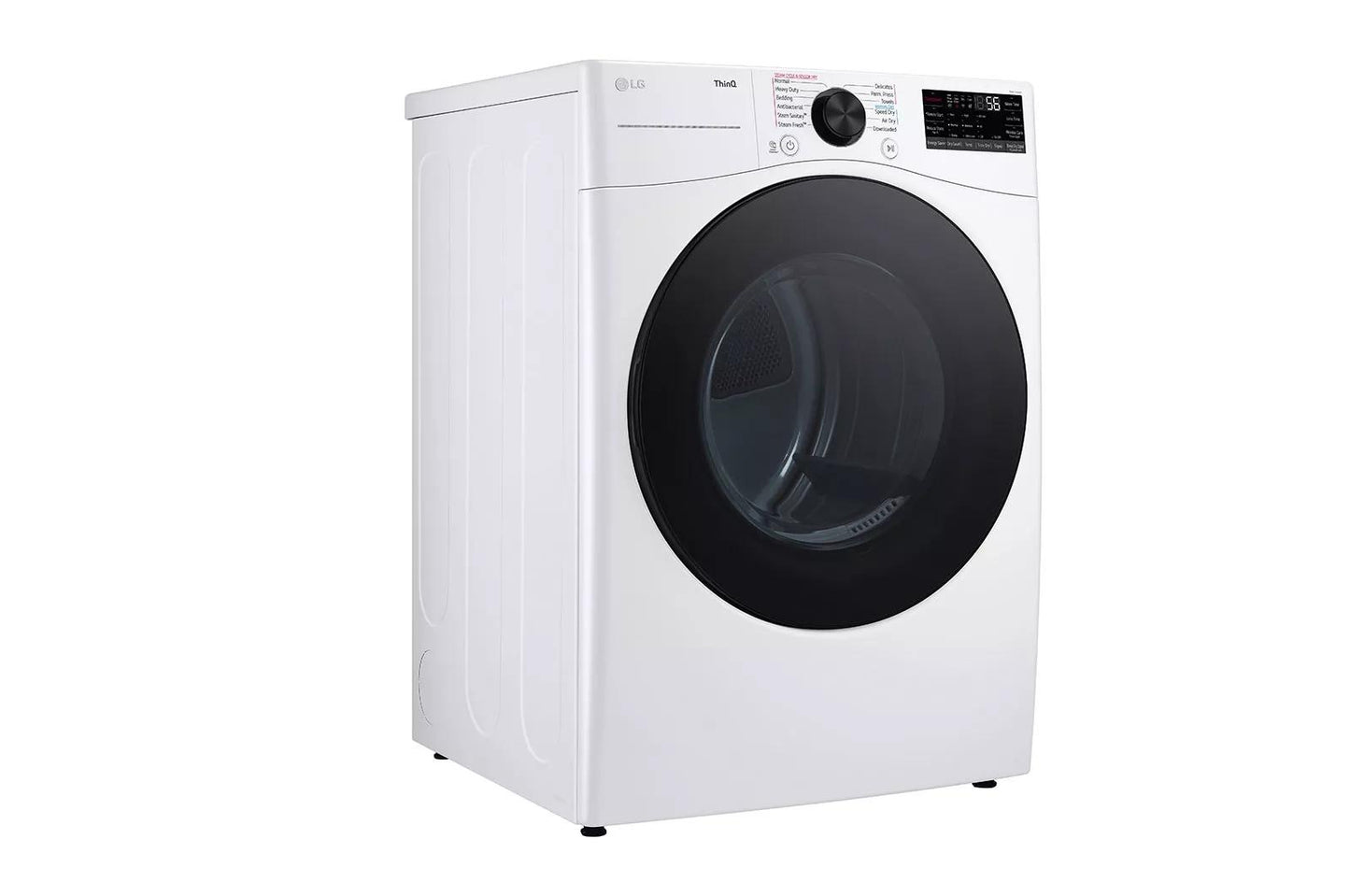 Lg DLGX4081W 7.4 cu. ft. Ultra Large Capacity Smart Front Load ENERGY STAR Gas Dryer with Sensor Dry & Steam Technology