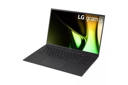16Z90SHAAB6U1 LG gram 16 Inch Lightweight Laptop, Intel® Evo™ Edition - AI-enabled Intel® Core™ Ultra 7 processor, Windows 11 Home, 16GB RAM, 1TB SSD, Black