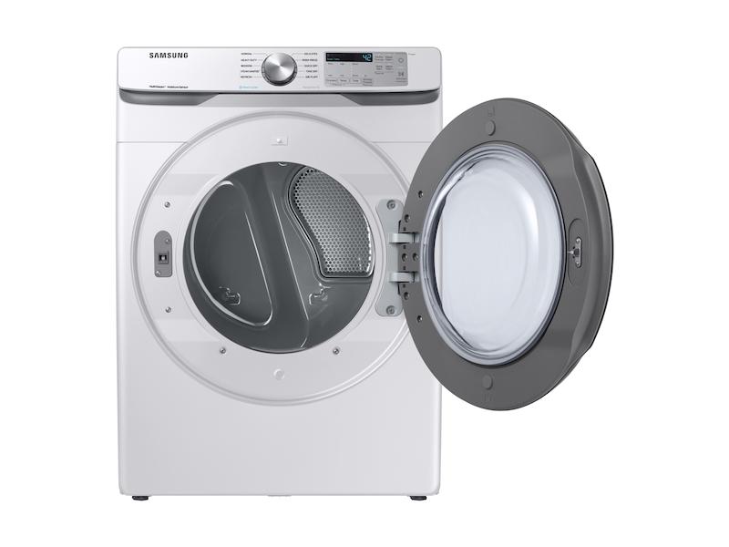 Samsung DVG45R6100W 7.5 cu. ft. Gas Dryer with Steam Sanitize+ in White