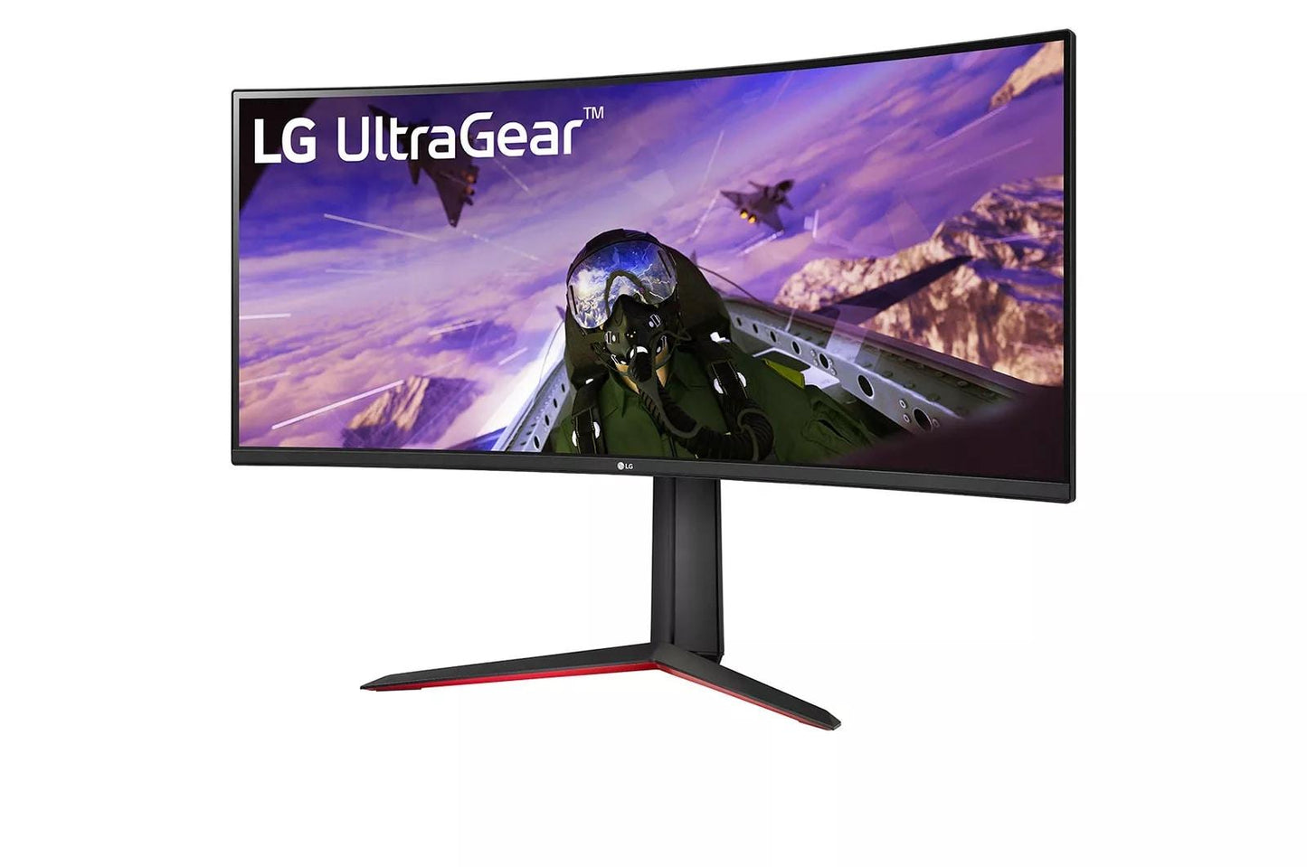 Lg 34GP63AB 34 Inch Curved UltraGear™ QHD 1440P HDR 10 160Hz Monitor with Tilt/Height Adjustable Stand