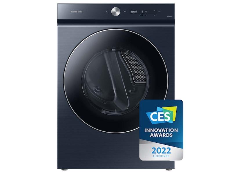 Samsung Bespoke 7.6 cu. ft. Ultra Capacity Electric Dryer with AI Optimal Dry and Super Speed Dry in Brushed Navy