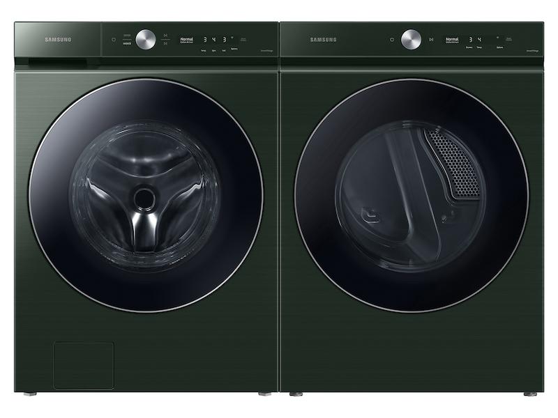 Samsung WF53BB8900AGUS Bespoke 5.3 cu. ft. Ultra Capacity Front Load Washer with AI OptiWash™ and Auto Dispense in Forest Green