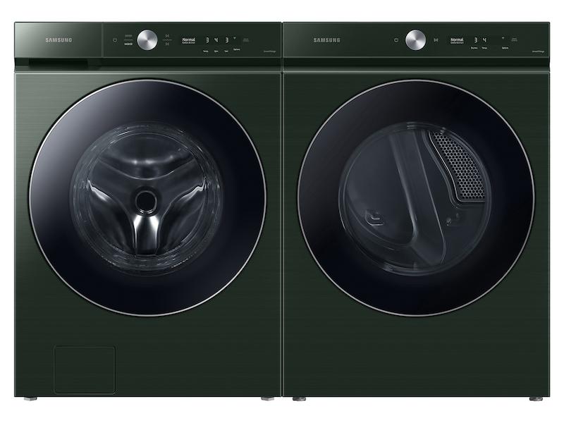 Samsung WF53BB8900AG Bespoke 5.3 cu. ft. Ultra Capacity Front Load Washer with AI OptiWash™ and Auto Dispense in Forest Green