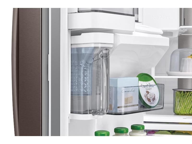 Samsung RF28R7351DT 28 cu. ft. Food Showcase 4-Door French Door Refrigerator in Tuscan Stainless Steel