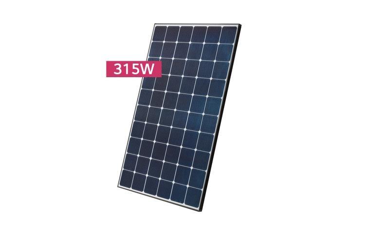 Lg LG315N1CG4 High Efficiency LG NeON® 2 Module Cells: 6 x 10 Module efficiency 19.2% Connector Type: MC4, MC4 Compatible, IP67
