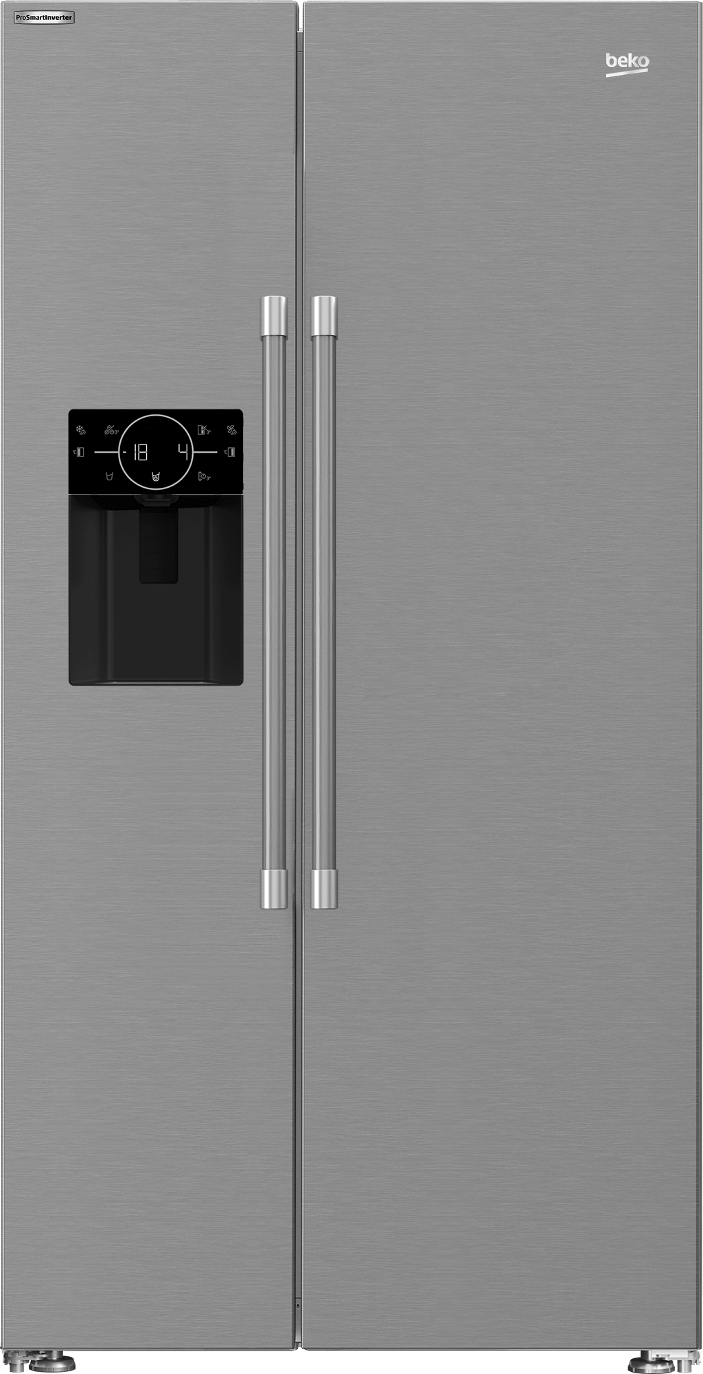 Beko BFSB3622XSS 36" Side by Side Refrigerator with Harvestfresh