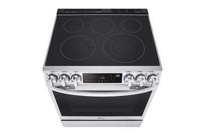 Lg LSEL6335FE 6.3 cu. ft. Smart Wi-Fi Enabled ProBake Convection® InstaView® Electric Slide-In Range with Air Fry