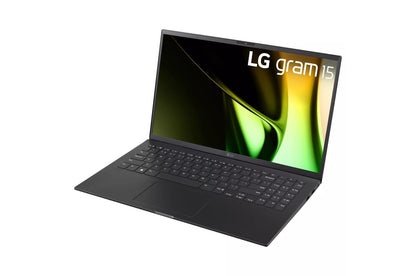 15Z90SHAAB5U1 LG gram 15 Inch Lightweight Laptop, AI-enabled Intel® Core™ Ultra 7 processor, Windows 11 Home, 16GB RAM, 512GB SSD, Black