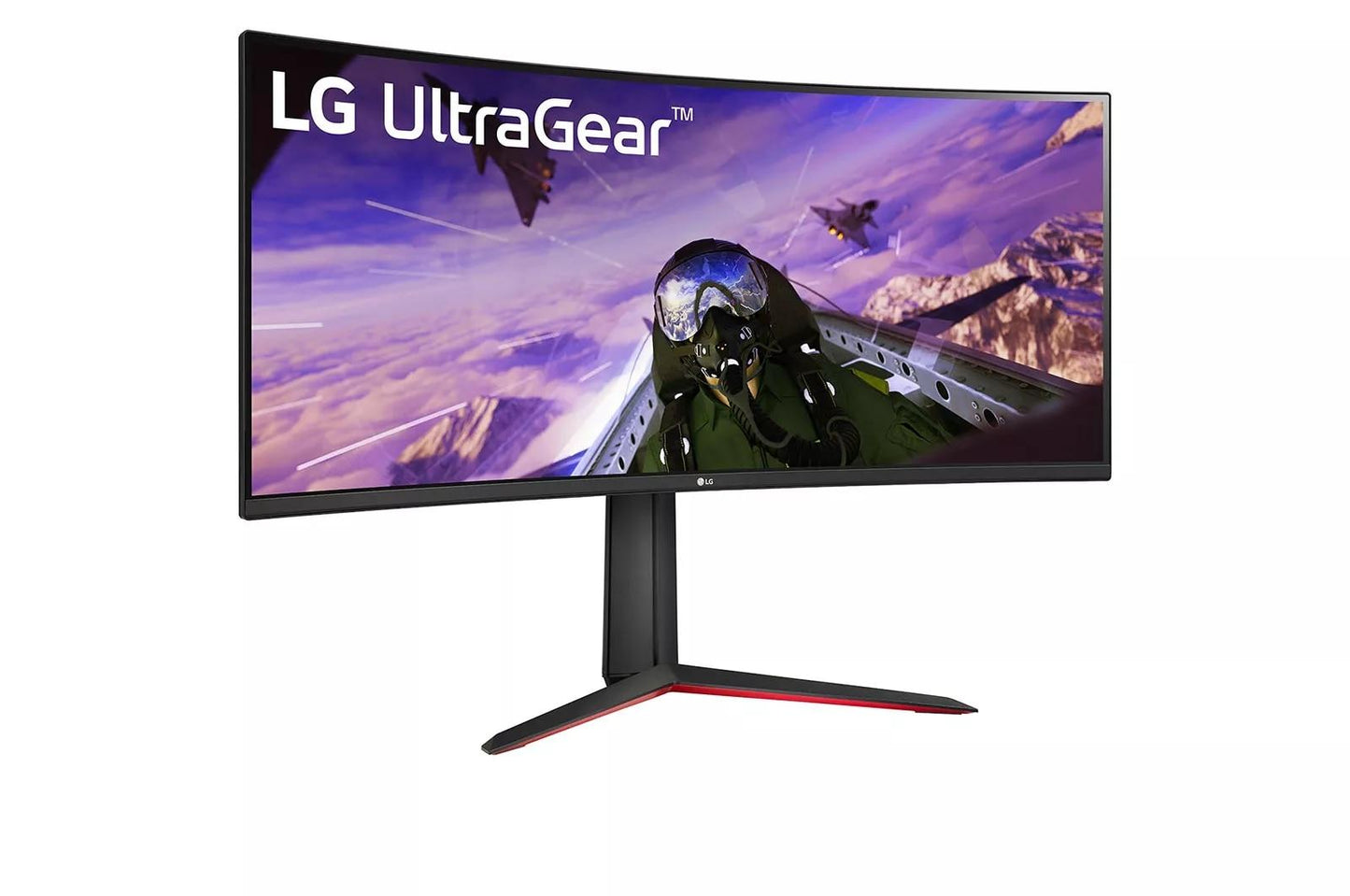 Lg 34GP63AB 34 Inch Curved UltraGear™ QHD 1440P HDR 10 160Hz Monitor with Tilt/Height Adjustable Stand