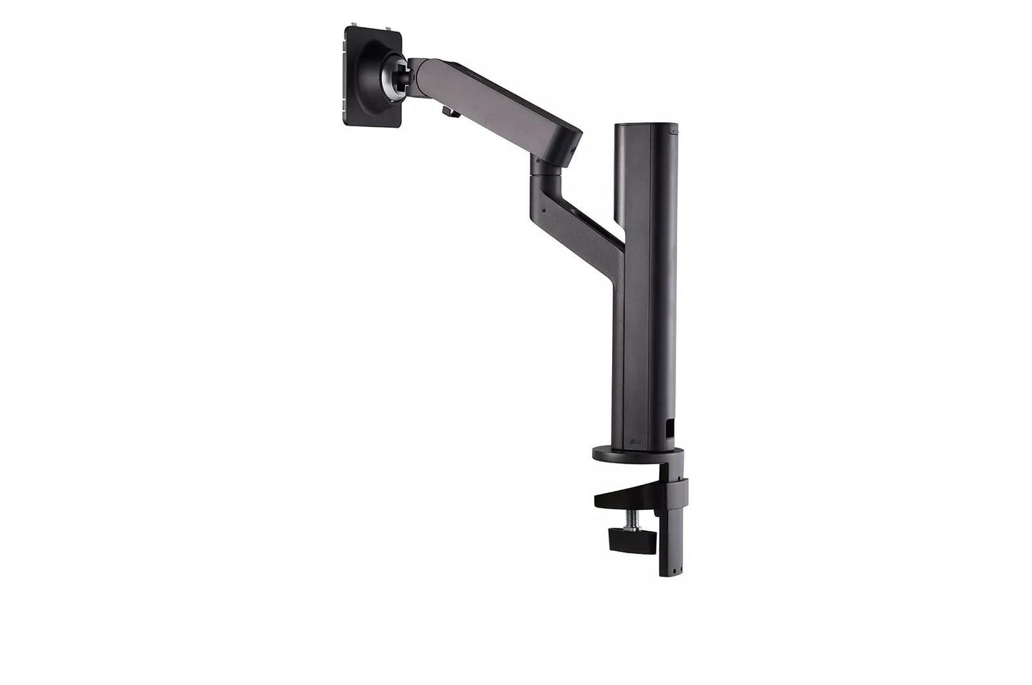 EG800BB LG Ergo Stand - Desk Mount, Adjustable Monitor Arm with Full Motion (Black Mounting Plate)