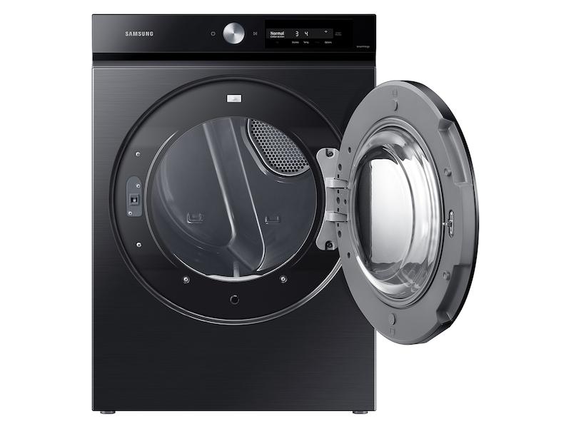 Samsung Bespoke 7.5 cu. ft. Large Capacity Gas Dryer with Super Speed Dry and AI Smart Dial in Brushed Black