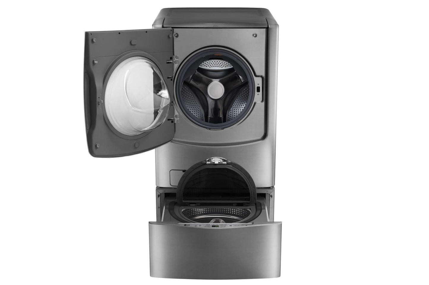 Lg WM5000HVAWD100CV 5.5 Total Capacity LG TWINWash™ System with LG SideKick™
