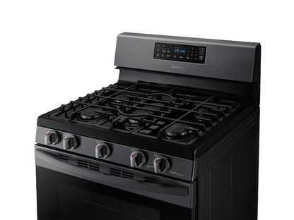 Samsung NX58R4311SG 5.8 cu. ft. Freestanding Gas Range in Black Stainless Steel