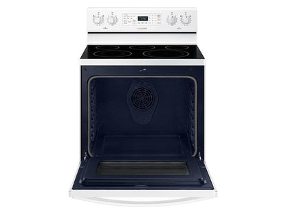 Samsung NE59T4321SW 5.9 cu. ft. Freestanding Electric Range with Convection in White