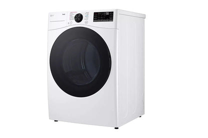 Lg DLEX4080W 7.4 cu. ft. Ultra Large Capacity Smart Front Load ENERGY STAR Electric Dryer with Sensor Dry & Steam Technology