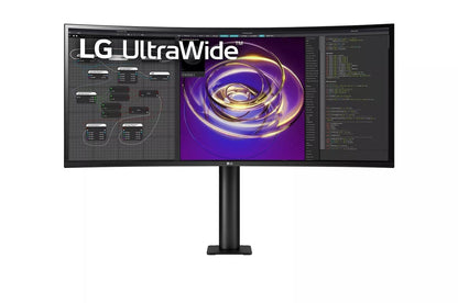 Lg 34WP88CB 34 Inch Curved UltraWide™ Ergo QHD 1440P IPS HDR Monitor with USB Type C