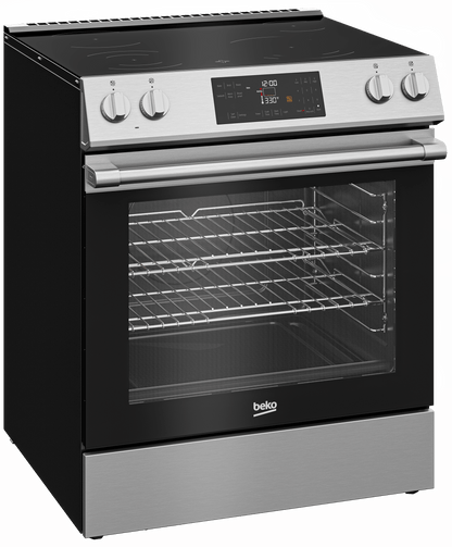 Beko SLER30423SS 30" Slide-InRange